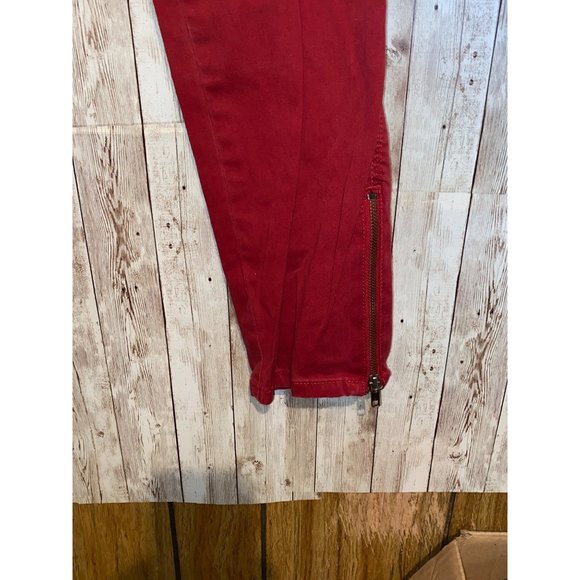 London Jeans Skinny Zipper Ankle Low Rise Jeans Size 8 - Picture 2 of 9